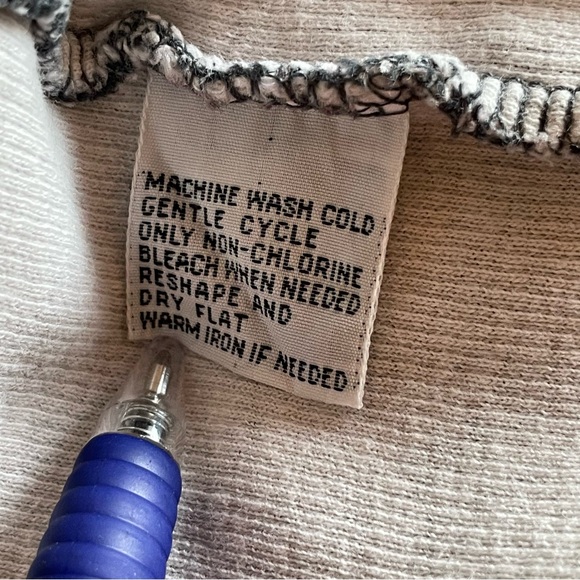 EUC Talbots 100% Cotton Long Sleeve Turtleneck Made in Hong Kong. Gray Size S - Picture 4 of 10